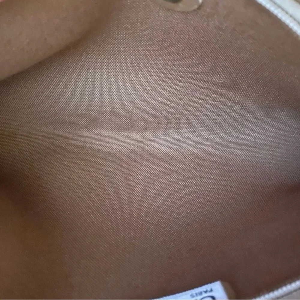 Vintage Dior Honeycomb Monogram Zip Pouch/Clutch - Picture 6 of 7